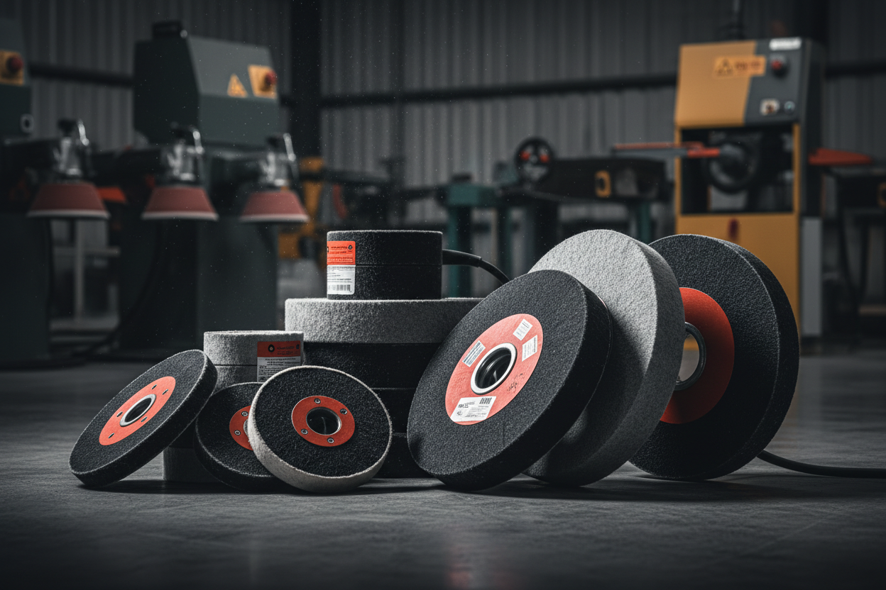 Rodas de polimento abrasivas profissionais