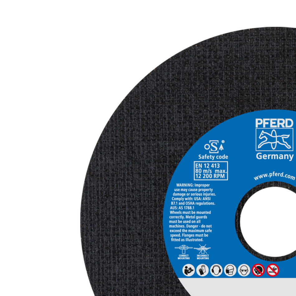 Disco Corte EHT 125-1,0 SG Steelox PFERD ART. 61341112