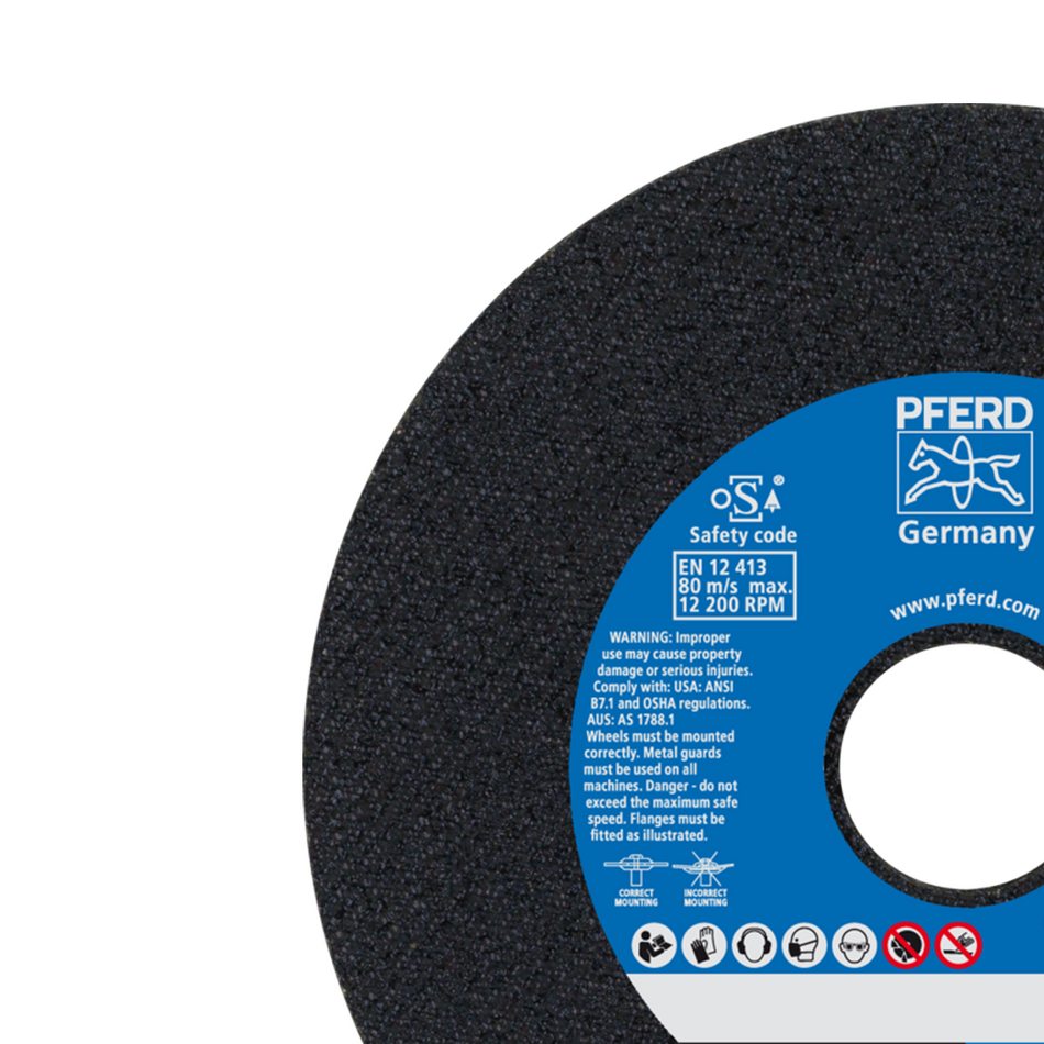 Disco Corte EHT 125-1,6 SG Steelox PFERD ART. 61341122