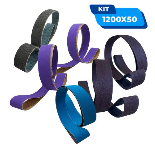 Kit Standard Cutelaria - Kit Lixa Cinta 1200x50