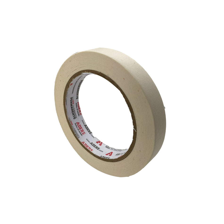 Fita Crepe Branca Uso Industrial - 18 mm x 50 m