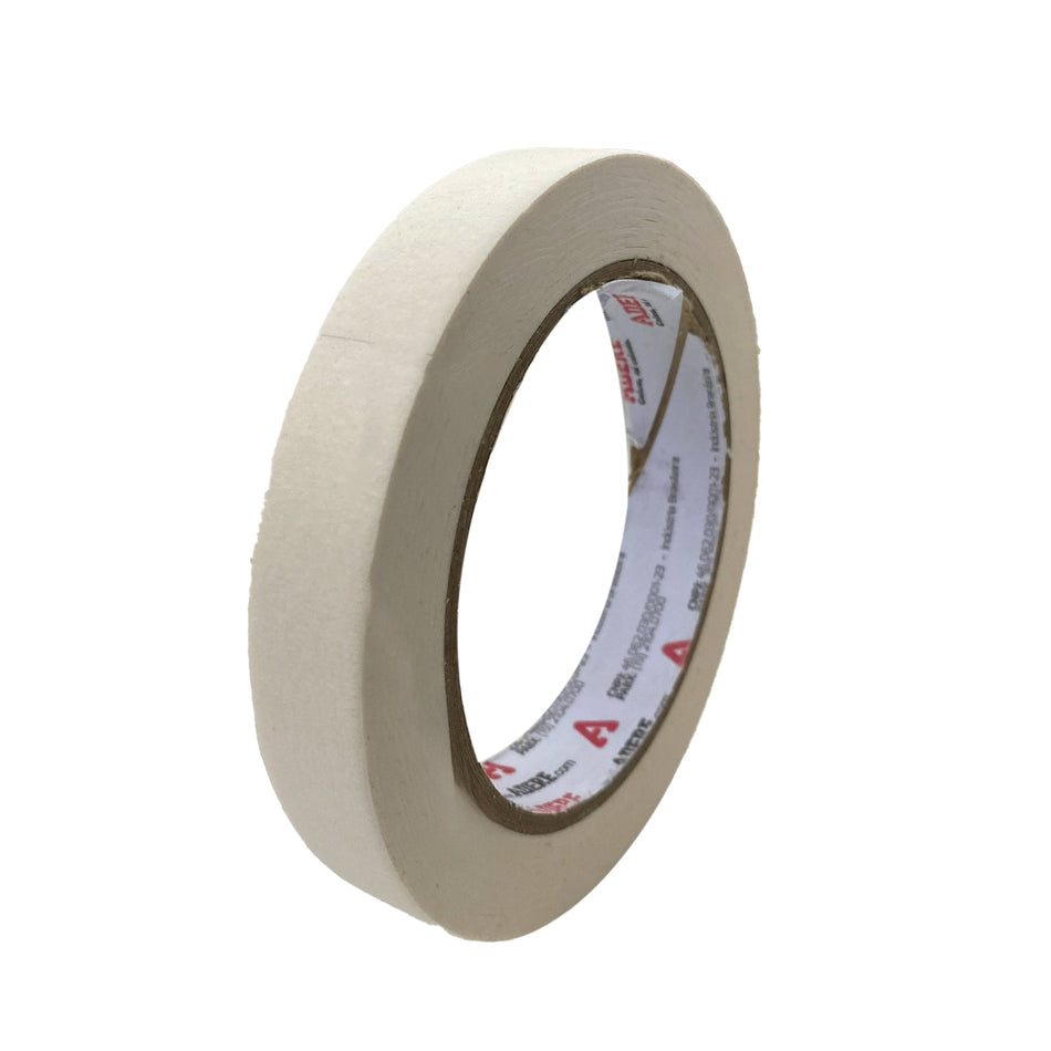 Fita Crepe Branca Uso Industrial - 18 mm x 50 m