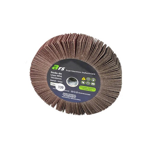 Roda Lixa 115-20 M14 - Grão 120