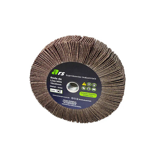 Roda Lixa 115-20 M14 - Grão 60