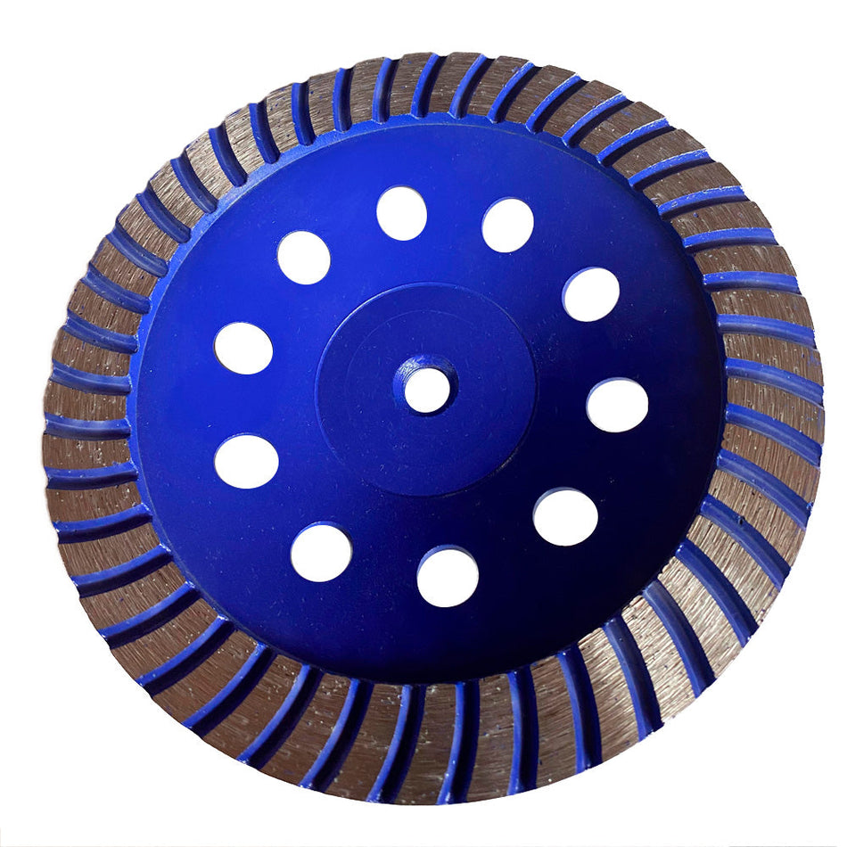 Disco Rebolo Diamantado Desbaste 7" 180 X M14 Turbo