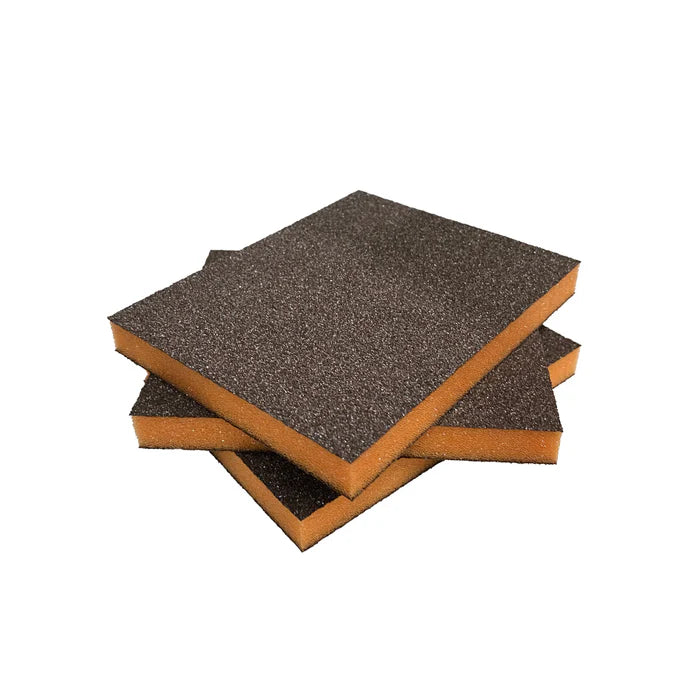 KIT 4 Esponjas Dupla Face 97x120x12 - Super Fina, Fina, Média e Grossa