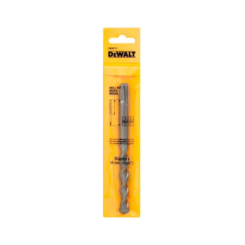 Broca SDS Plus Standard de 12mm X 95mm X 160mm - Dewalt
