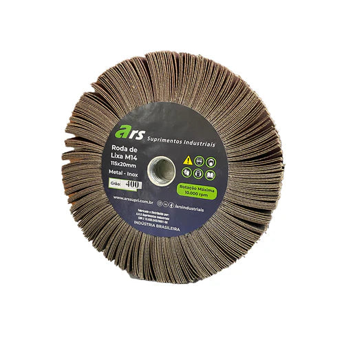 Roda Lixa 115-20 M14 - Grão 400