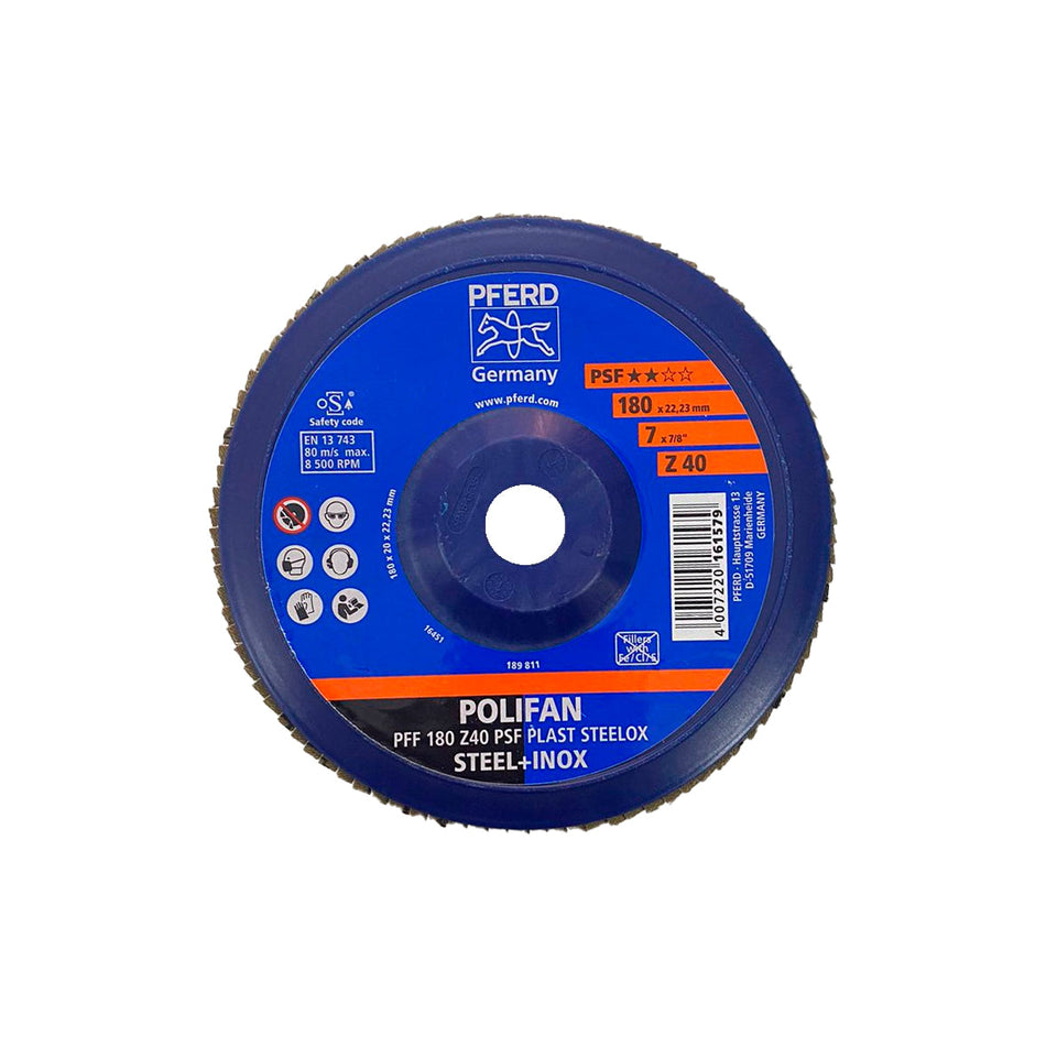 Disco Polifan PFF 180 Z40 PSF Plast Steellox - PFERD ART.69398185