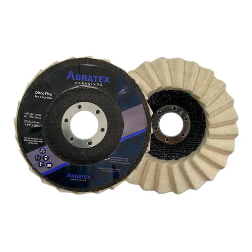 Disco Flap 115 Feltro Alto Abratex
