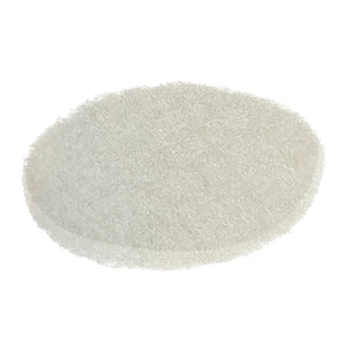 Disco Esponja Fibra Limpeza Leve 150mm - Branco Fina