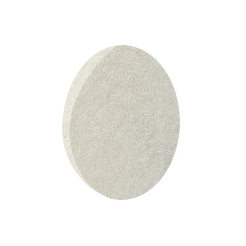 Disco Esponja Fibra Limpeza Leve 150mm - Branco Fina