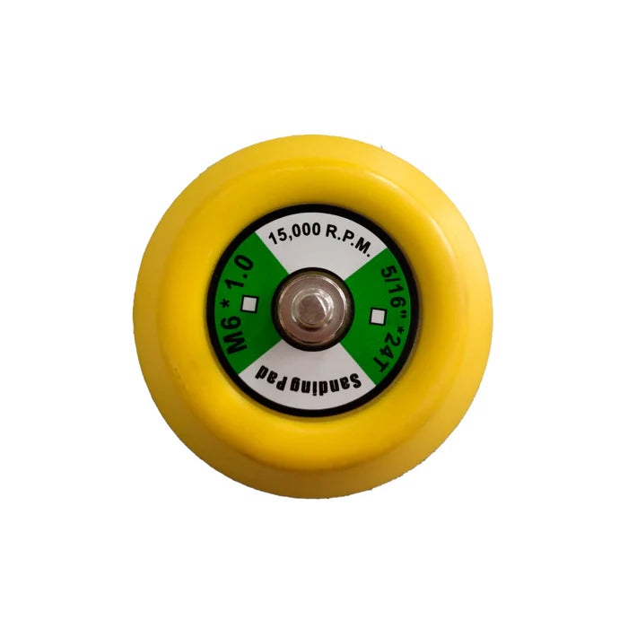 Prato PAD Suporte Lixa Velcro 75mm - Rosca 5/16 - Abratex