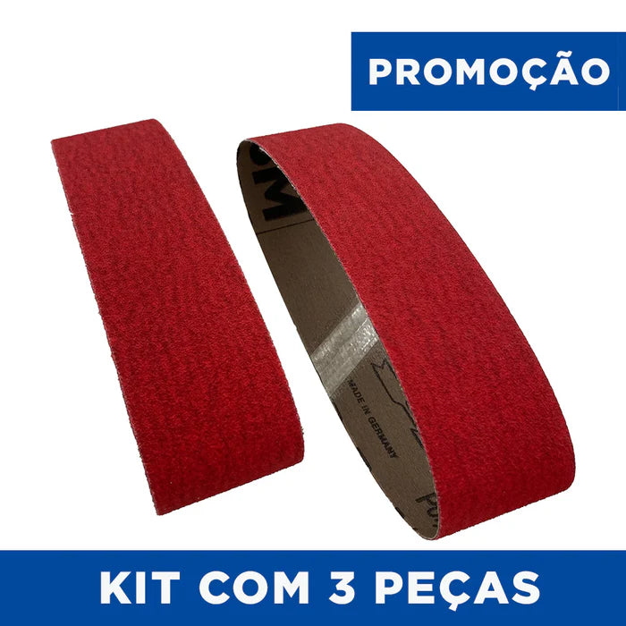 Lixa Cinta 444x50 - VSM Ceramics XK870X - Para Roda Expansiva 140x50 - Kit com 3 un.