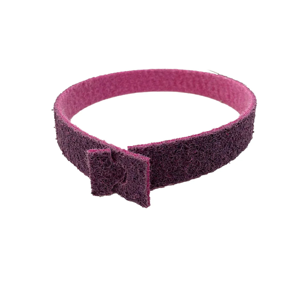 Cinta Engate Rápido Manta Abrasiva 30X660 - Roxo Médio