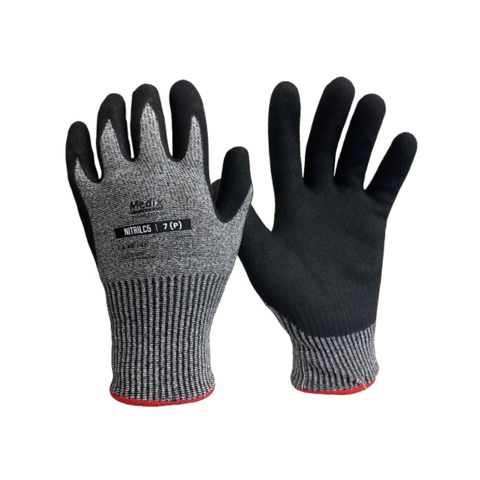 Luva de Segurança Contra Cortes NitrilC5 - Tamanho 7 - MBX - CA 48.742