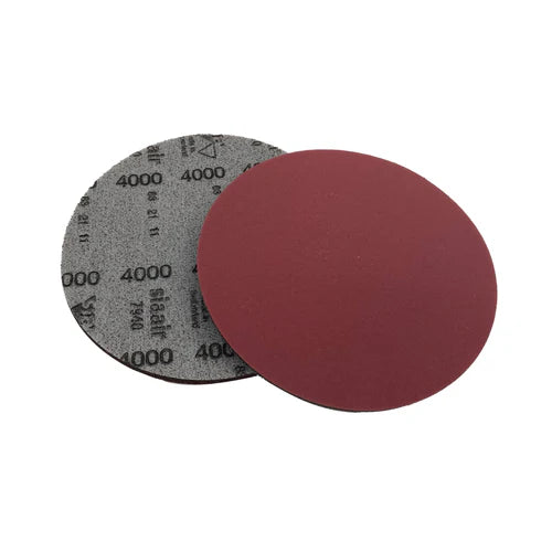 Disco Lixa Velcro 125mm - 5" - 7940 Siaair - Sem Furo - Grão 4000