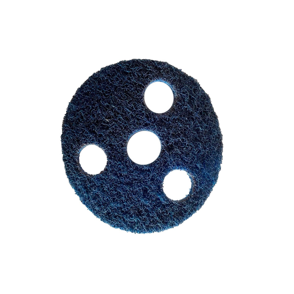 Disco Vision Manta Azul Fino Redondo 115mm - (4 1/2") - Acabamento e Limpeza de Superfícies