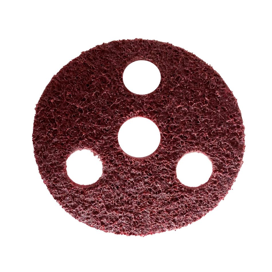 Disco Vision Manta Vinho Médio Redondo 115mm - (4 1/2") - Acabamento e Limpeza de Superfícies