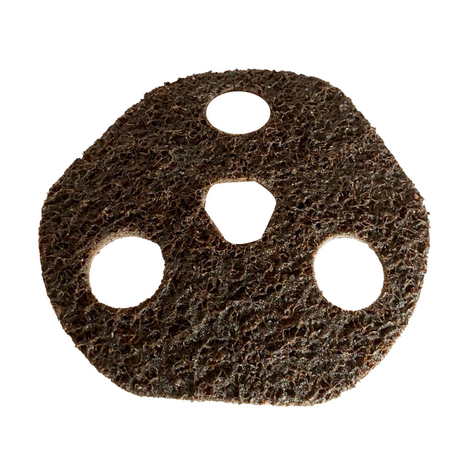 Disco Vision Manta Marrom Grosso 115mm - (4 1/2") - Acabamento e Limpeza de Superfícies