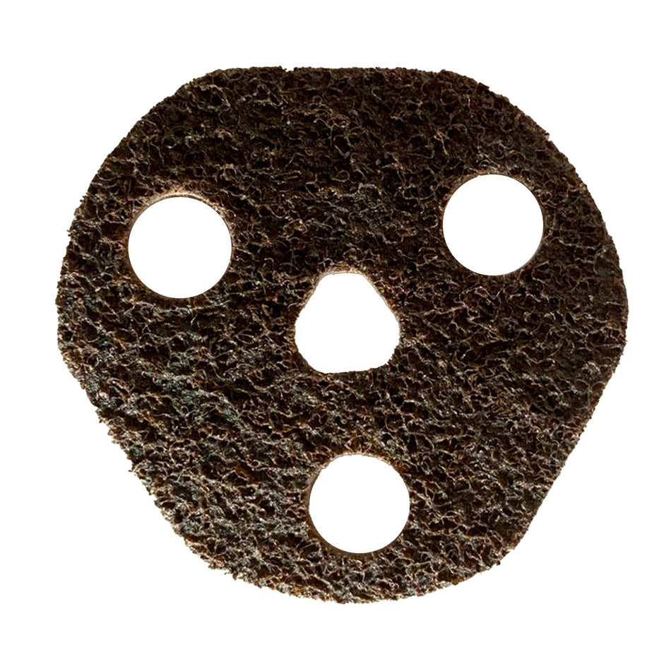 Disco Vision Manta Marrom Grosso 115mm - (4 1/2") - Acabamento e Limpeza de Superfícies