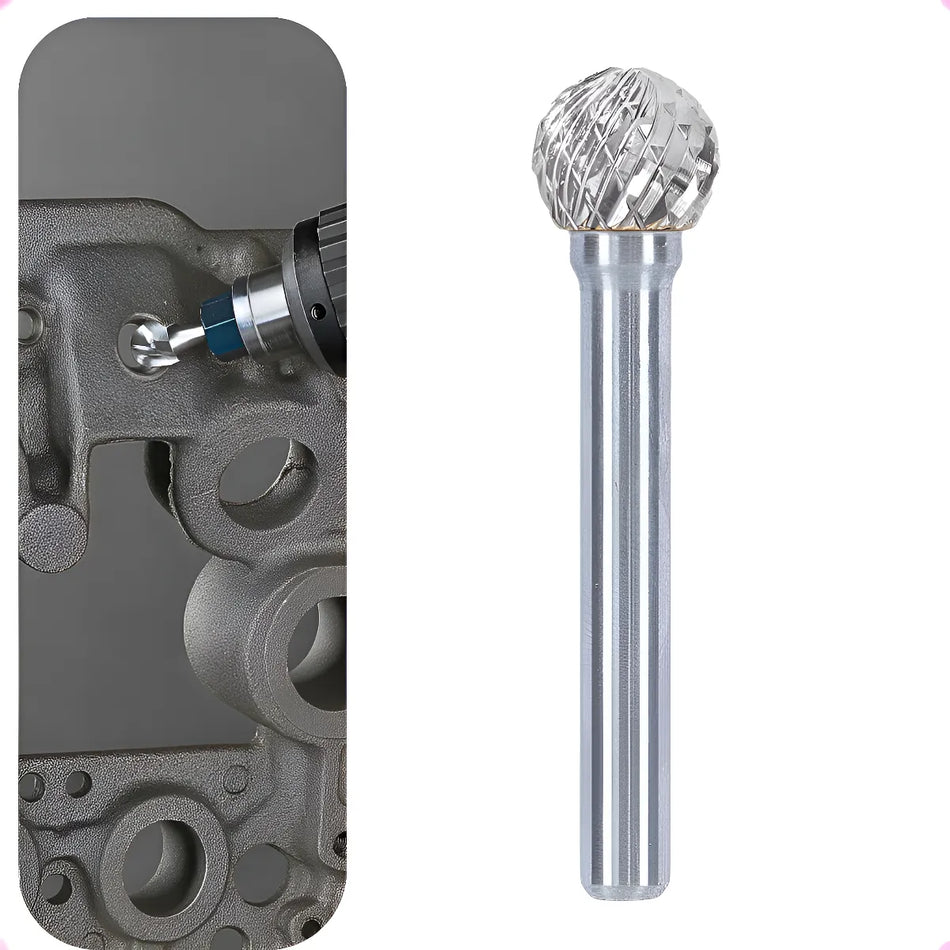 Lima Rotativa Sd3 1009/6 Esférica Corte Duplo Metal Duro