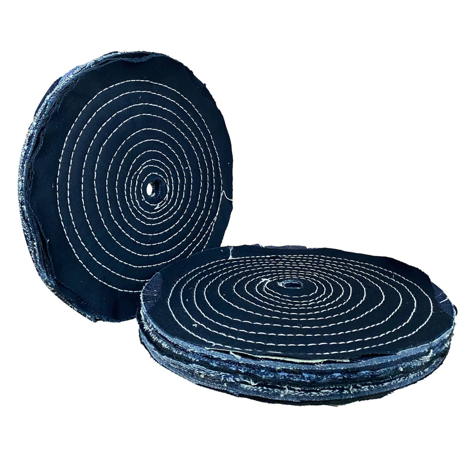 Roda Polimento Brim 250 x 16 - F20 - Jeans - Roda 10"