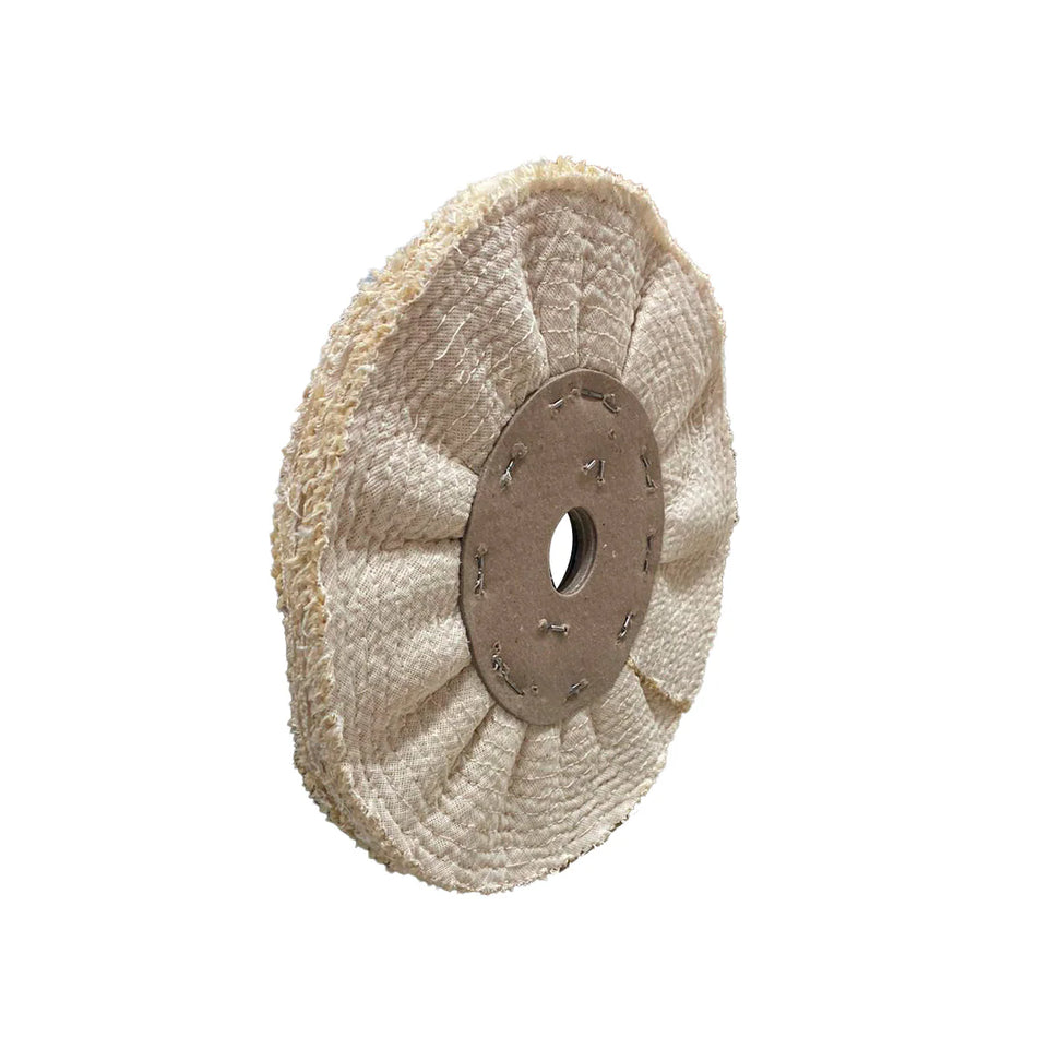 Roda Polimento Transisal 350x25 - Ventilada Crua - Furo 32