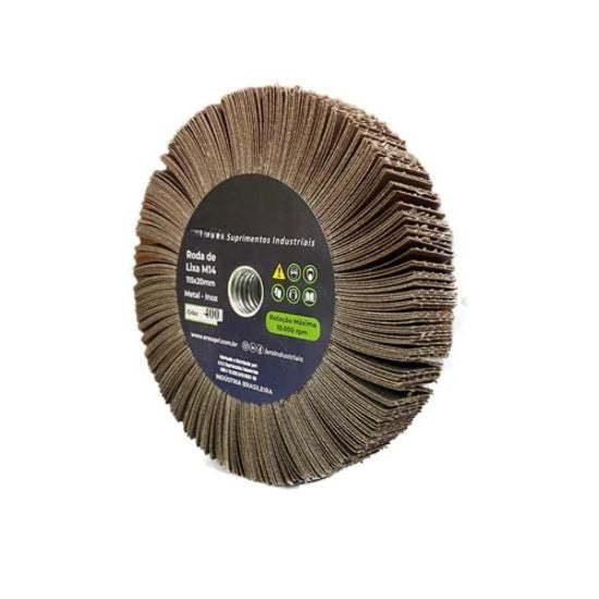 Roda Lixa 115-20 M14 - Grão 400