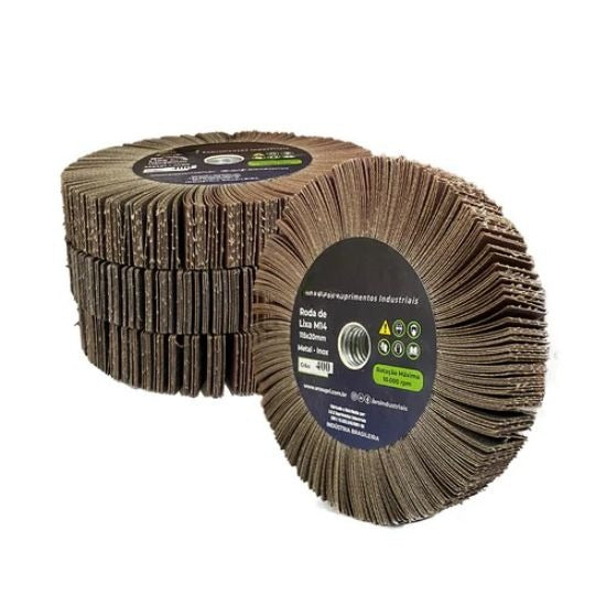Roda Lixa 115-20 M14 - Grão 400