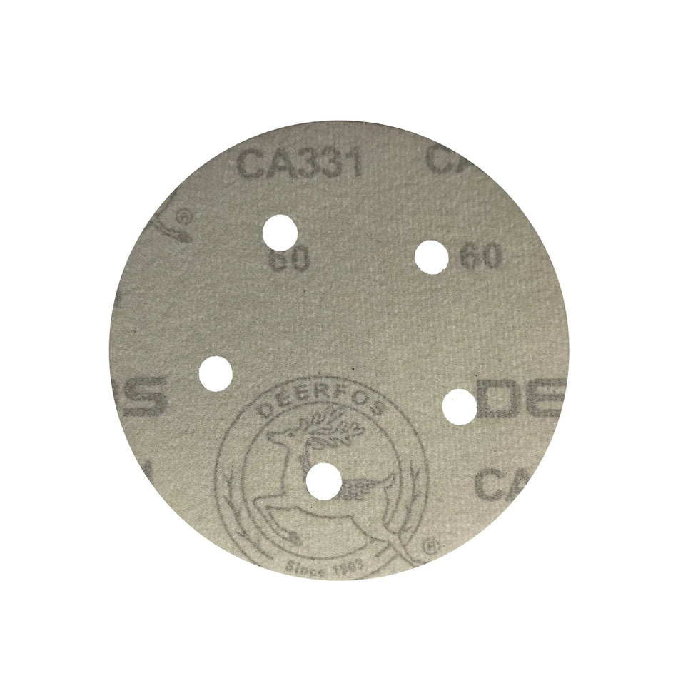Disco Lixa Velcro 125 - 5" - CA331 - 5 Furos
