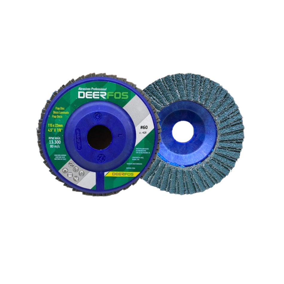 Disco Flap 115mm Plast KZ563 - GR60 - DEERFOS