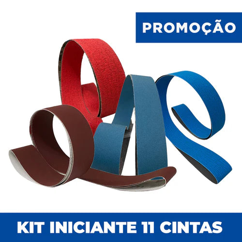 Kit Cutelaria Iniciante - Kit Lixa Cinta Cutelaria 1000x50