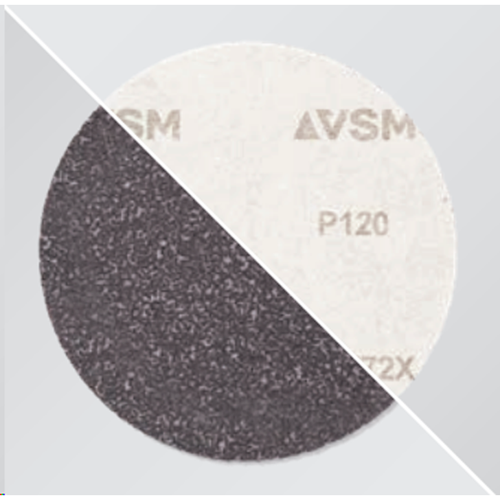 Disco Lixa Velcro 125mm - 5" - Óxido Alumínio Compacto KK772K VSM - Sem Furo