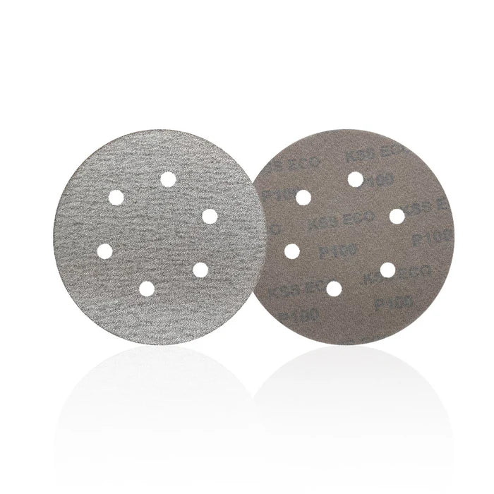 Disco Lixa Velcro 150 - 6" - KSSECO - 6 Furos